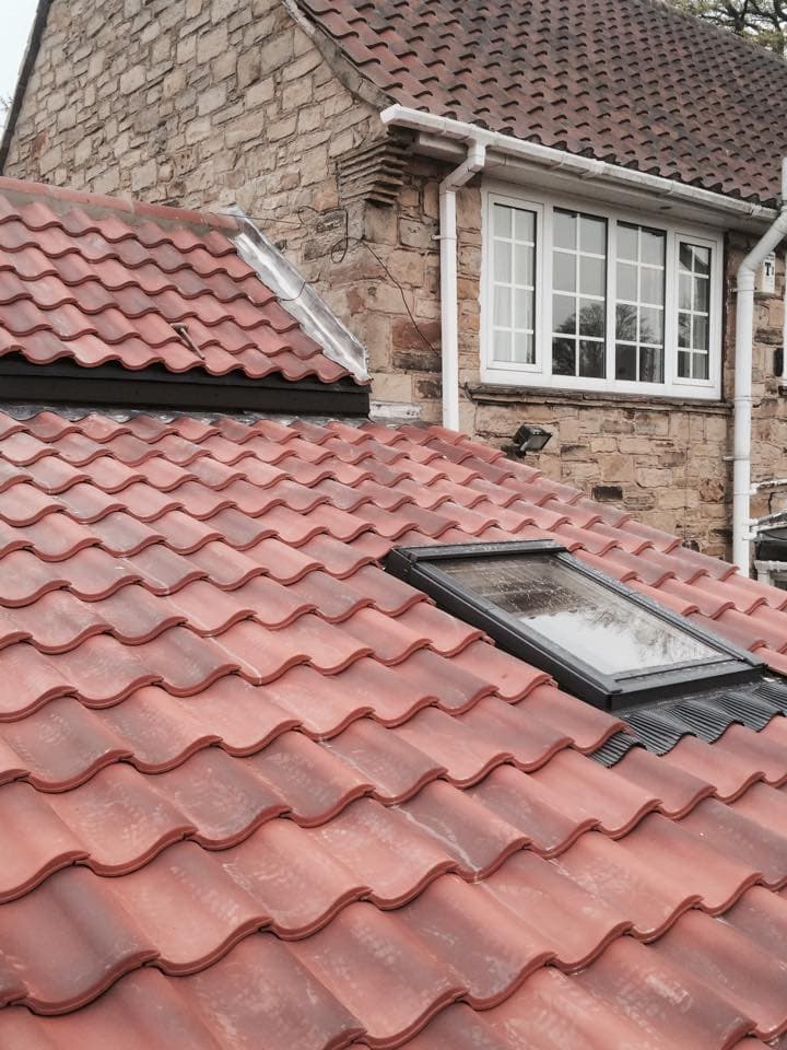 White uPVC fascias and soffits on a house in Leeds