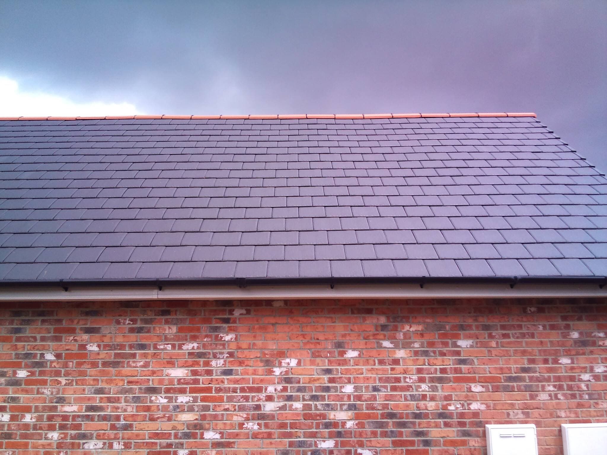 A new roof being installed on a house in Leeds